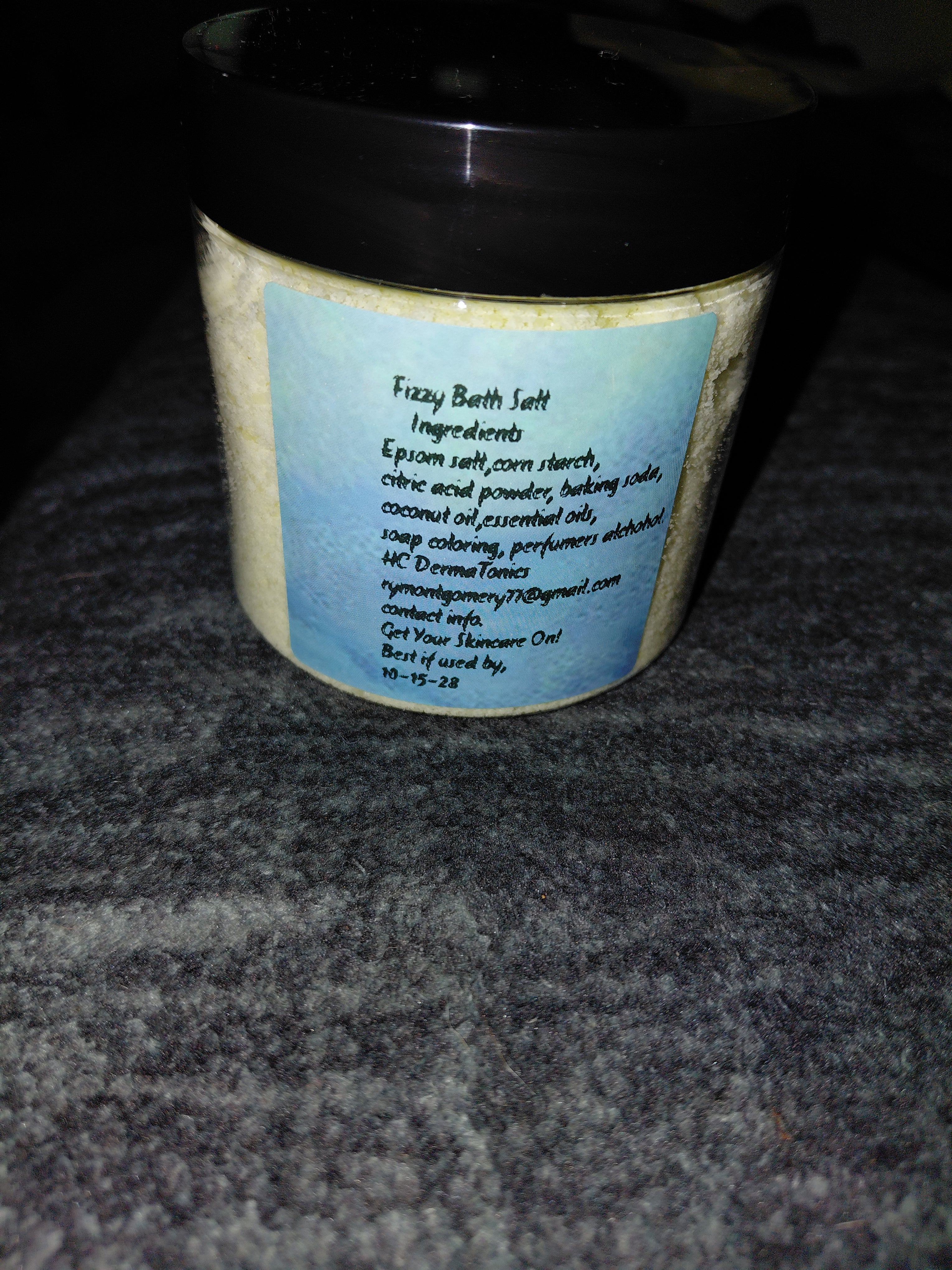 Fizzy Bath Salt. Tropical Breeze